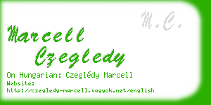 marcell czegledy business card