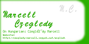 marcell czegledy business card